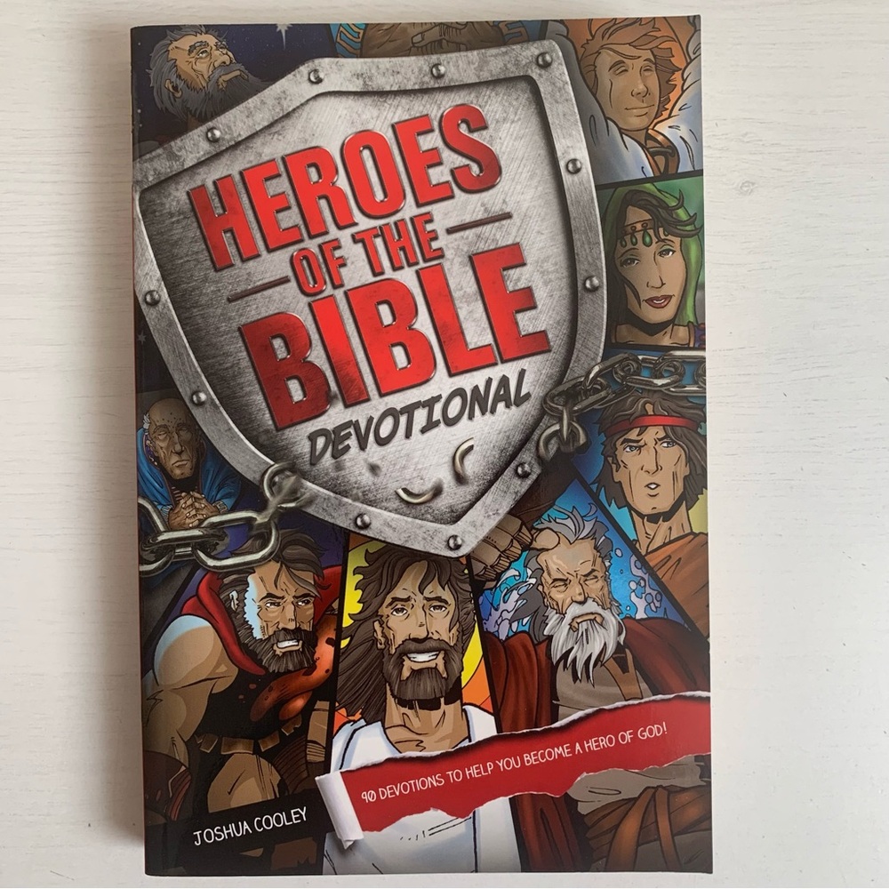 Heroes of the Bible Devotional by Joshua Cooley Paperback Book